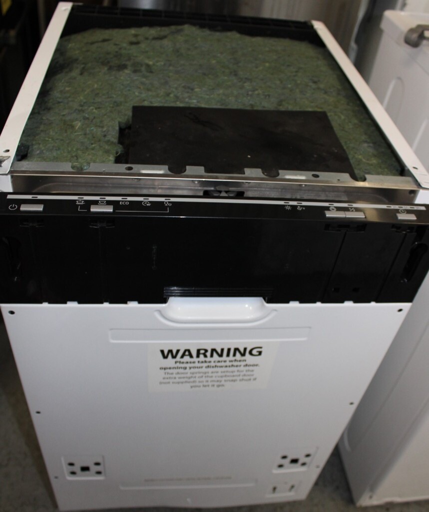 essentials cid45b16 slimline integrated dishwasher